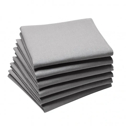 serviette grise