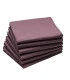 serviette violette personnalisée
