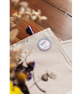 torchon vaisselle brodé