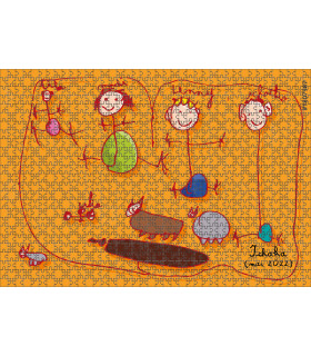 puzzle personnalisé dessin enfant
