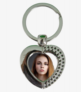 porte clé coeur personnalisé