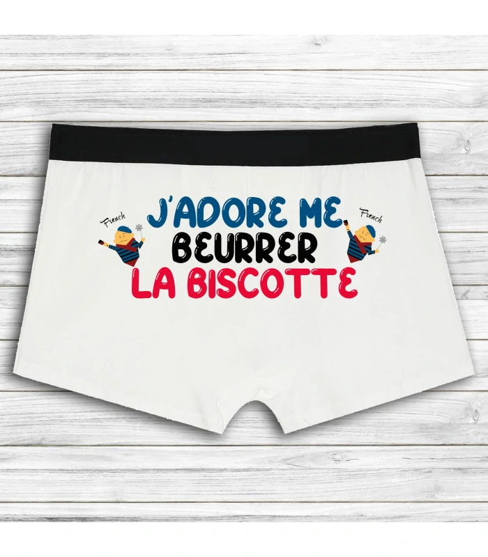 Boxer beurrer la biscotte