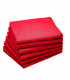 serviette de table rouge cerise