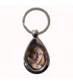 Porte clé alu oval personnalisé