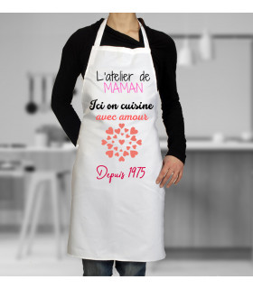 tablier pour maman personnalisé