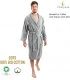 peignoir personnalisé velours homme