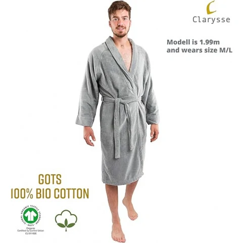 peignoir personnalisé velours homme
