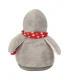 dos peluche pingouin