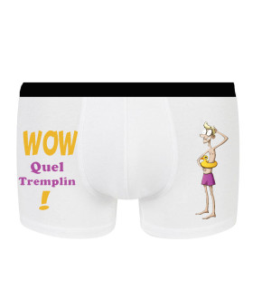 boxer rigolo tremplin nageur