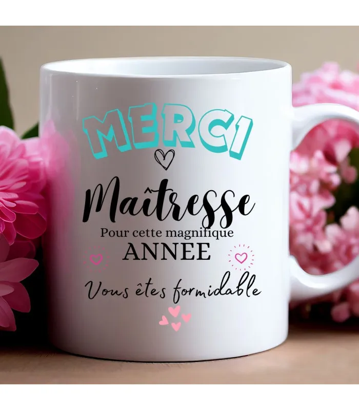 Mug merci maitresse