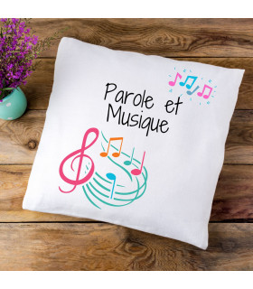 coussin musique