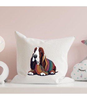 coussin basset hound