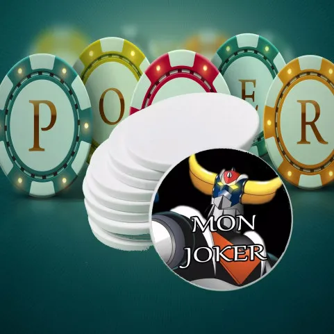 jeton de poker personnalisé