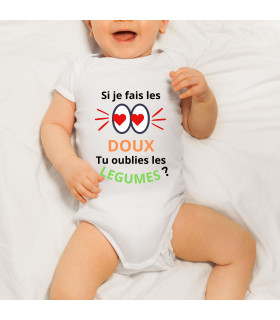 body rigolo les legumes