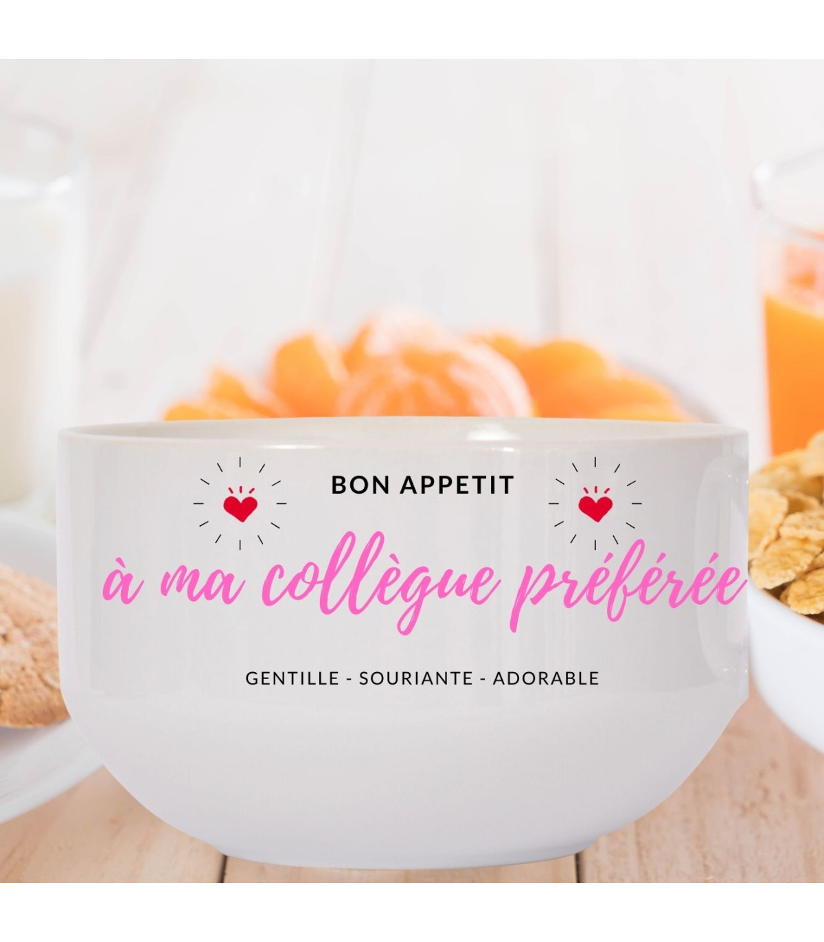 Bol Personnalisé 'Super Papa' Avec Prénom - Céramique Blanche 500 Ml - Cadeau Fête Des Pères, Noël, Anniversaire