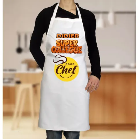 tablier de cuisine super collègue
