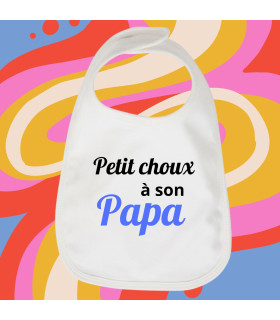 bavoir petit choux papa