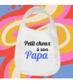 Bavoir petit choux papa