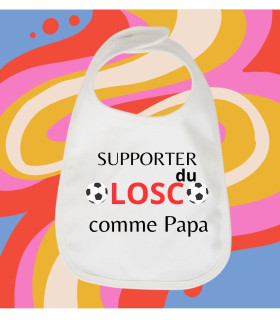 bavoir supporter losc