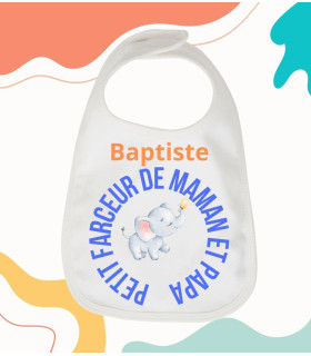 Bavoir rigolo petit farceur