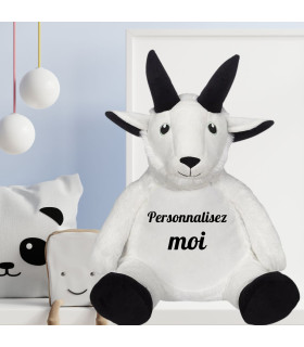peluche chevre personnalisee