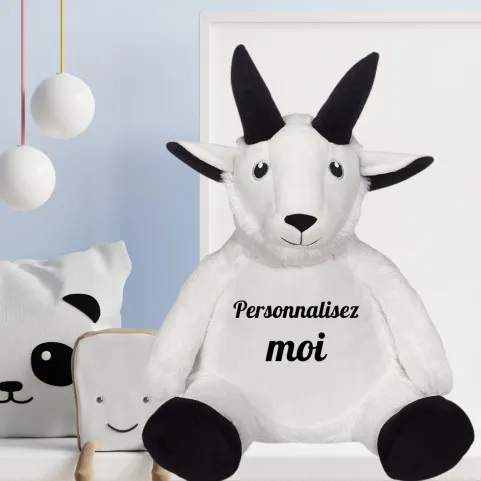 peluche chevre personnalisee