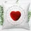 Coussin je t'aime personnalisable