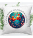 coussin personnalisé poissons