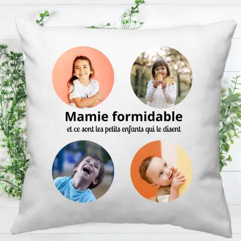 Coussin personnalisé pour canapé