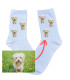 chaussette personnalisée chien