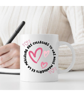 mug tu es la meilleure des collegues