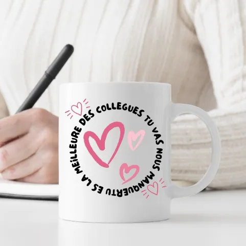 mug tu es la meilleure des collegues