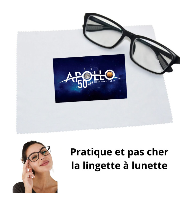 Essuie lunette personnalisé pour pros