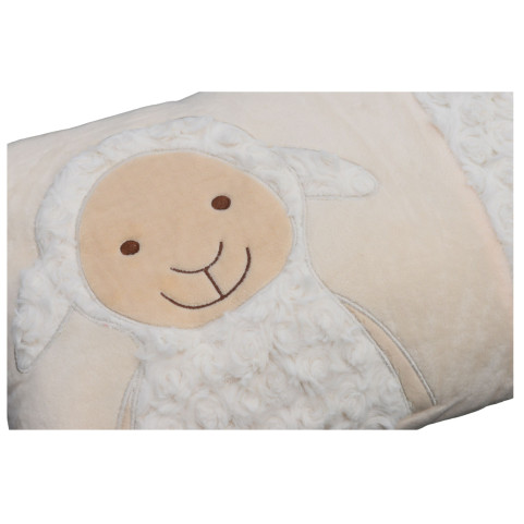 detail oreilleur coussin mouton