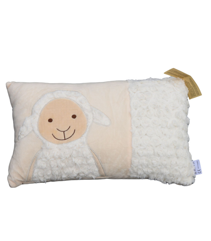 Coussin oreiller mouton tout doux