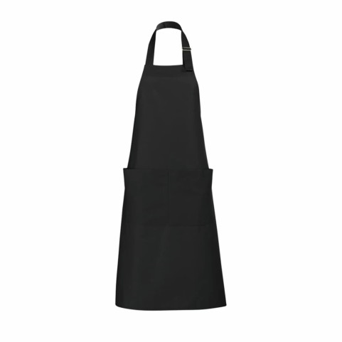 tablier de cuisine brodé noir