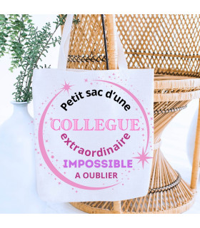 sac a courses pour collegue geniale