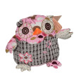 Doudou chouette hibou pour enfant