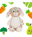 Lapin enfant peluche personnalisé