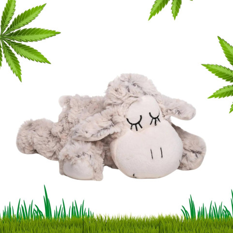 Peluche mouton compagnon de sommeil