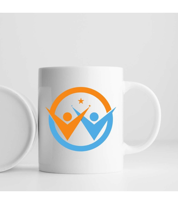 Mug imprimé avec logo pour entreprise