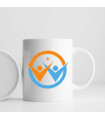 Mug imprimé avec logo pour entreprise