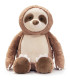 peluche paresseux marron