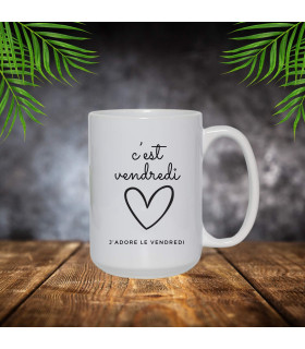 mug original pour le vendredi
