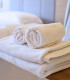 linge de bain blanc pour hotel