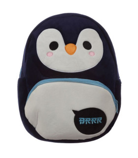 Sac à Dos Enfant Peluche Animal Pingouin Personnalisé