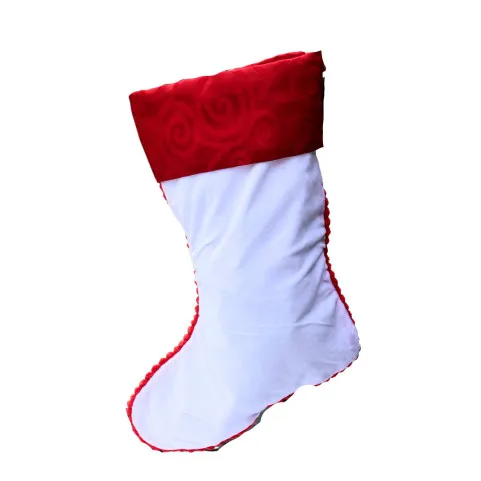 Chaussette de  noel brodée prénom