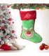 Chaussette de  noel brodée prénom