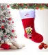 Chaussette de  noel brodée prénom