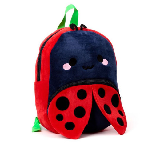 Sac à Dos Enfant "Jolie Coccinelle" – Broderie Prénom au Choix